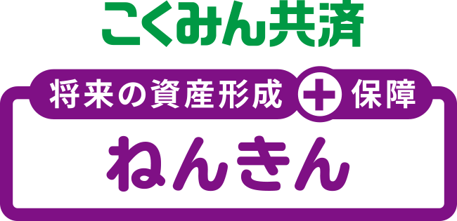将来の資産形成+保障 こくみん共済 ねんきん