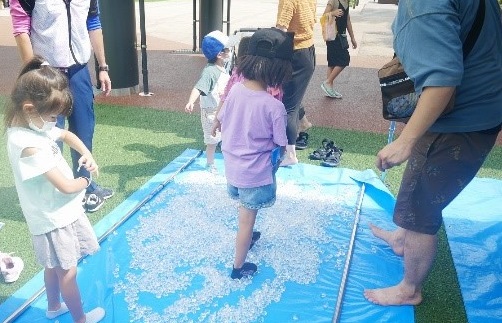 ガラスの散乱体験 ガラスの散乱体験