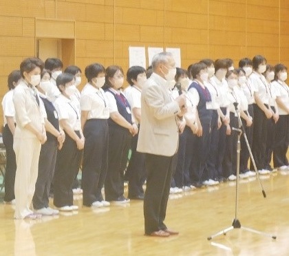 二宮本部長による開会挨拶 二宮本部長による開会挨拶