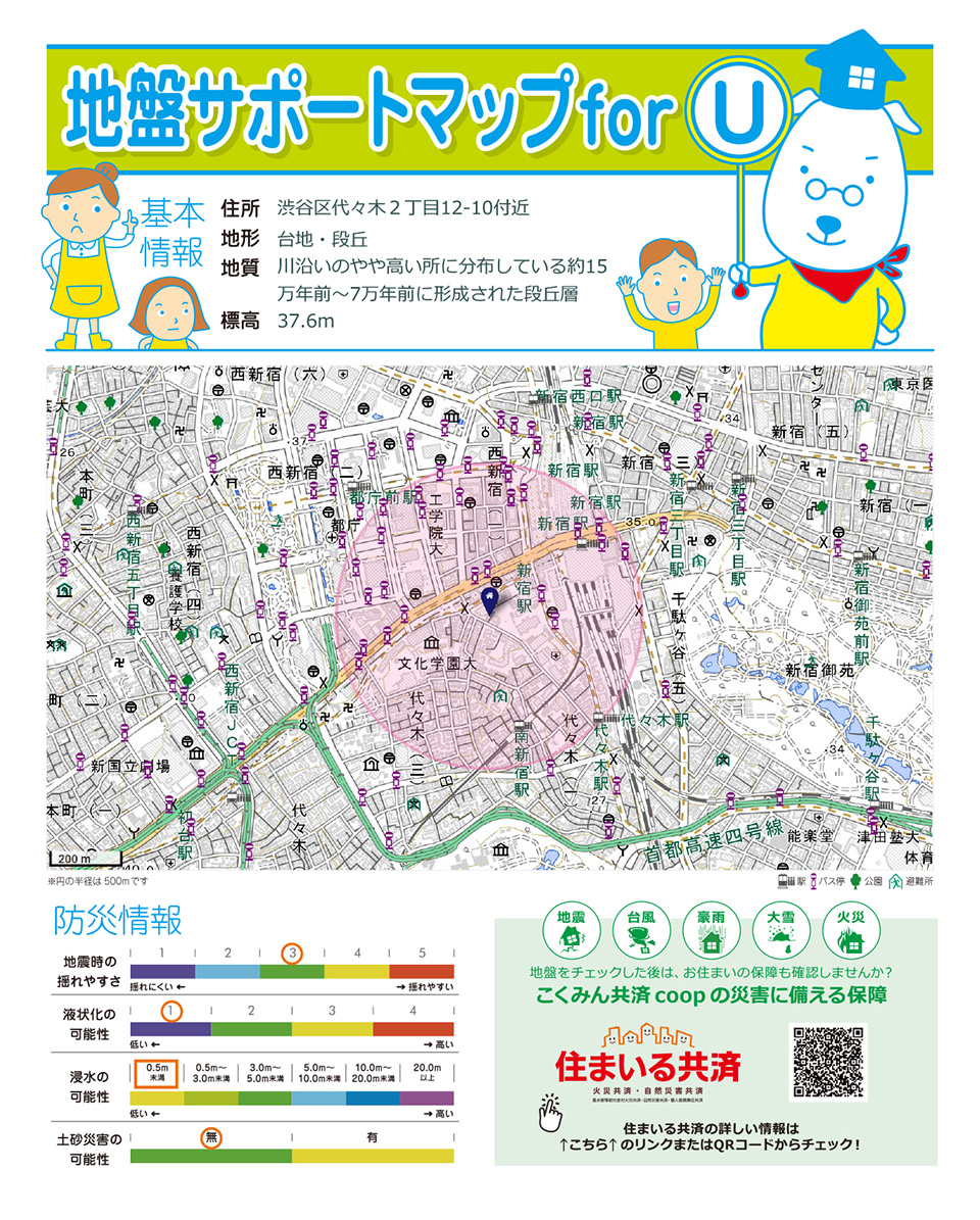 地盤サポートマップ for U