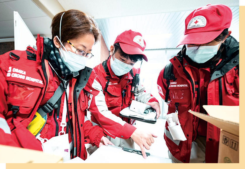 日赤大阪府支部活動写真