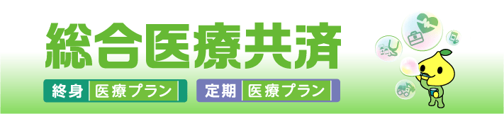 総合医療共済 終身医療プラン 定期医療プラン