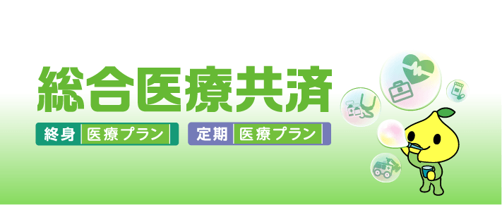 総合医療共済 終身医療プラン 定期医療プラン