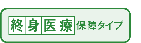 終身医療保障タイプ