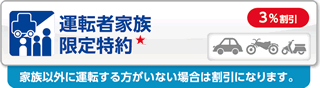 運転者家族限定特約