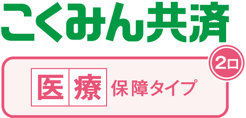 こくみん共済 医療保障タイプ 2口