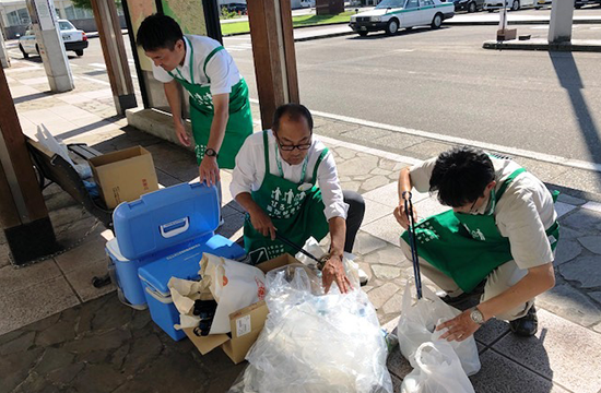 清掃活動（新潟県）