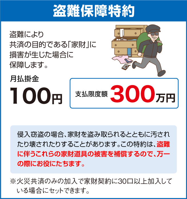 盗難保障特約