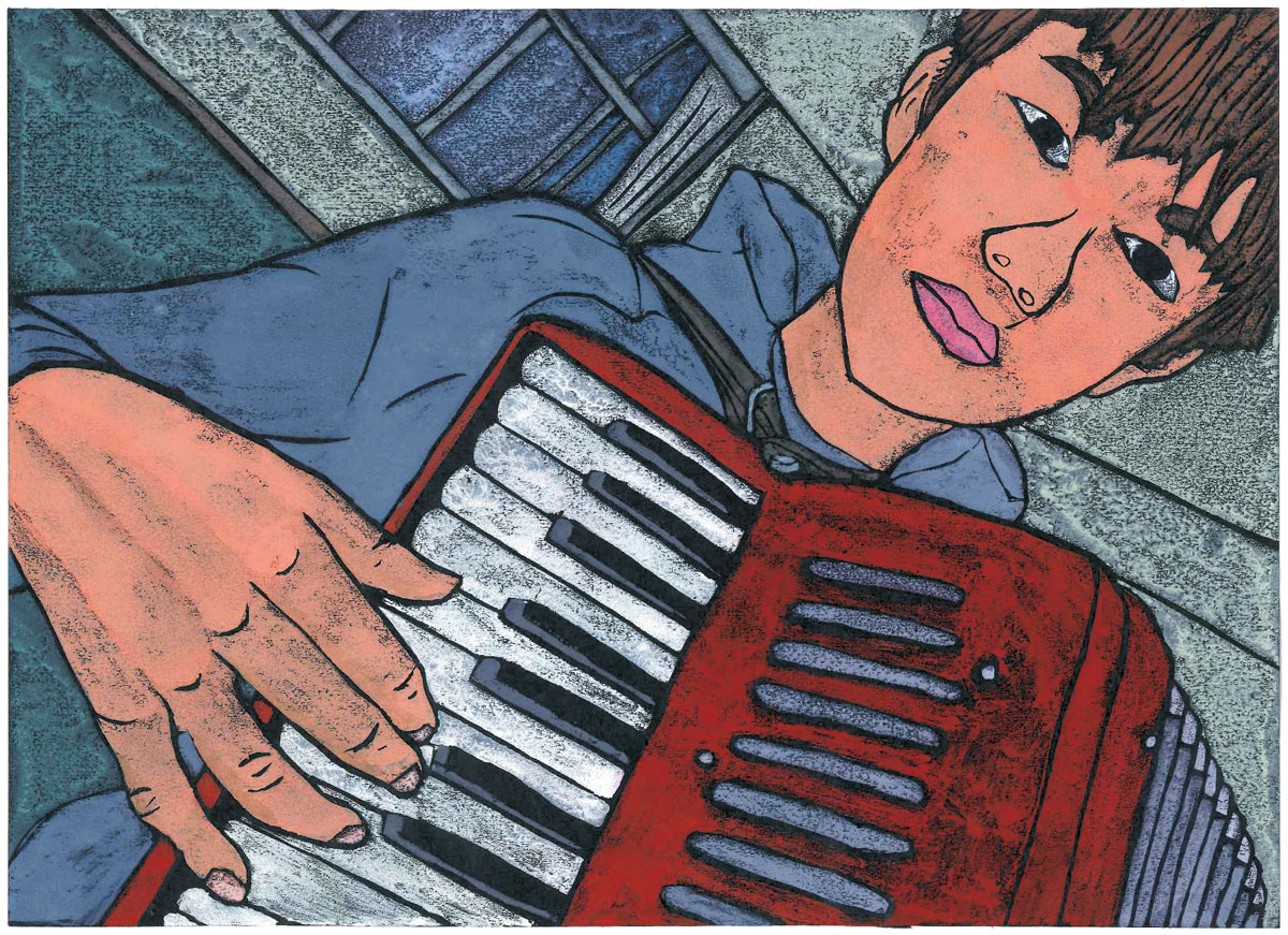 6年生　小池　翔 「指揮者を見つめて」