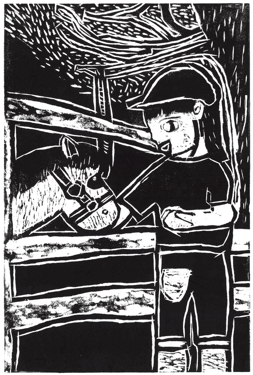 5年生　篠原　衣舞 「馬とわたし」