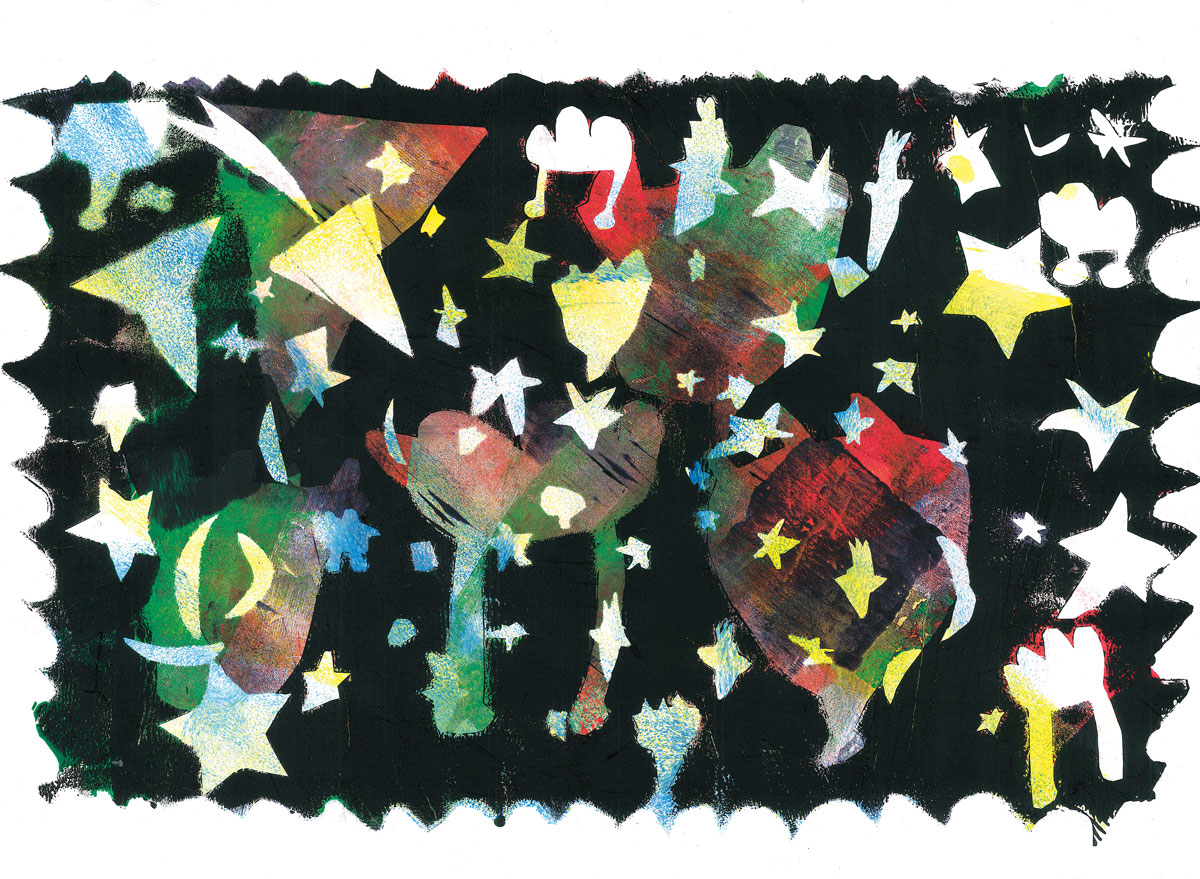 1年生 浅香 冴凪さん「うちゅう」