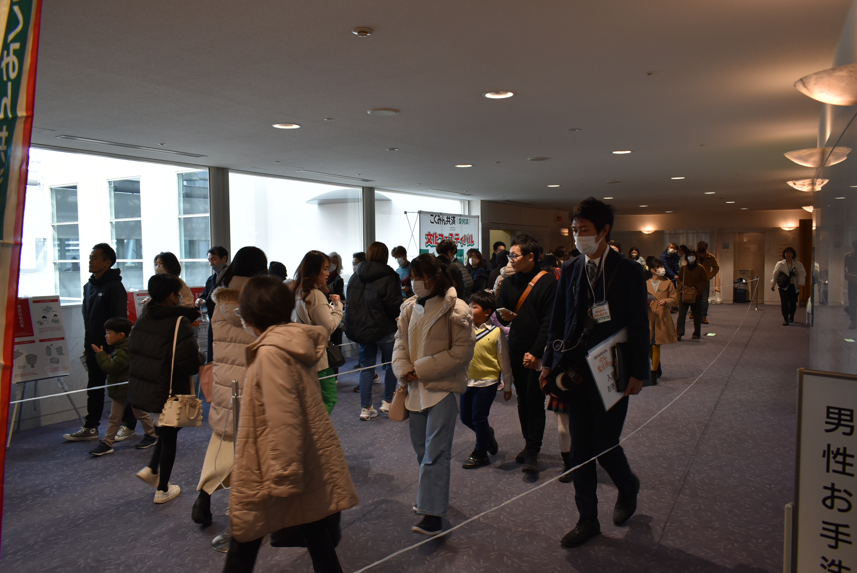 多くの方々が来場しました